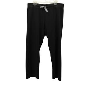 FIGS Livingston Basic Scrub Pant Black Extra Large Petite XL/P Nursing Medical